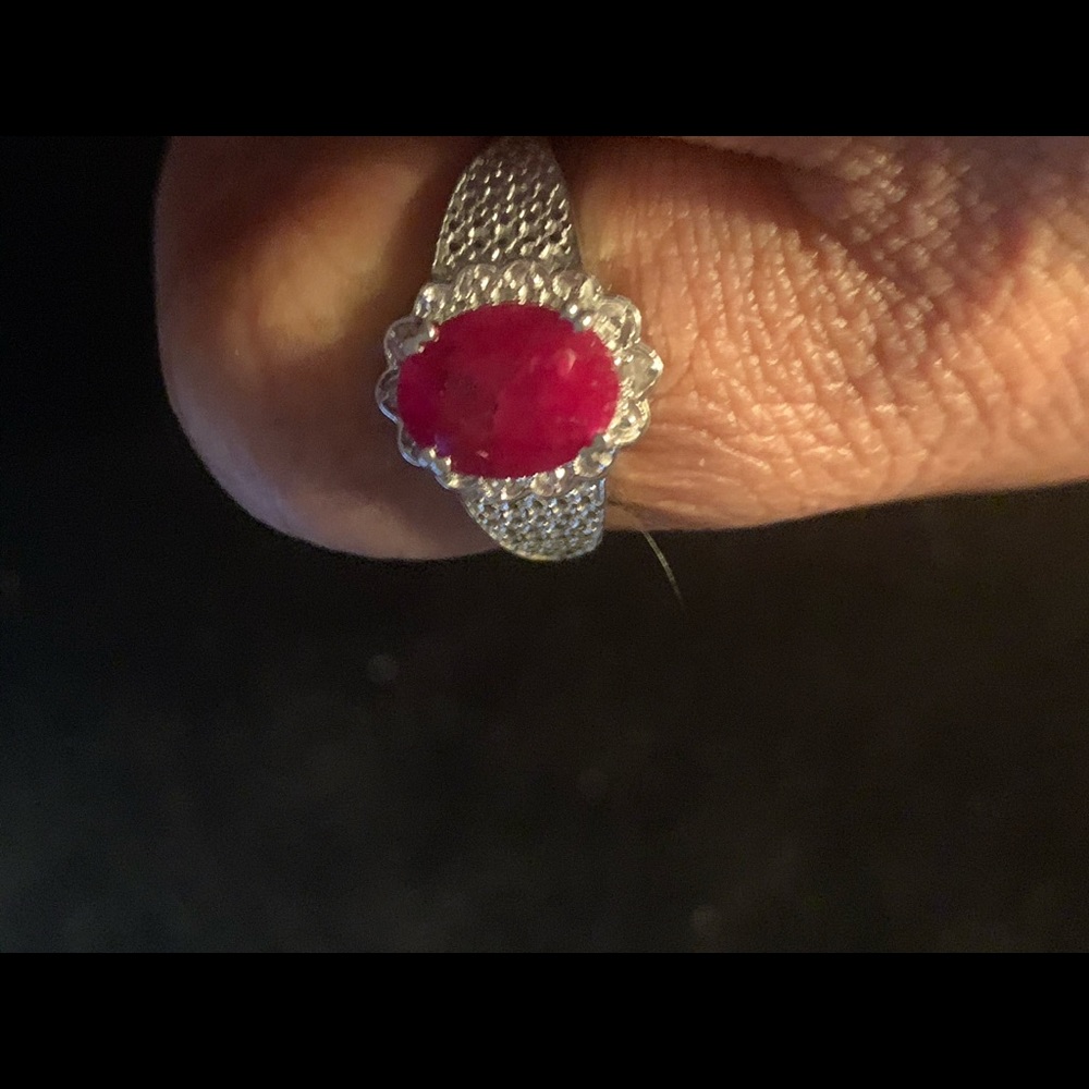 Ruby & Diamonds Ring